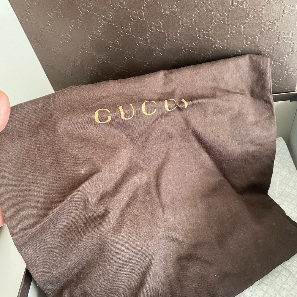 Gucci Black Leather High Heel Ankle-Strap Sandals - Picture 10 of 10